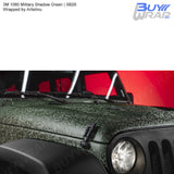 3m shadow military green textured