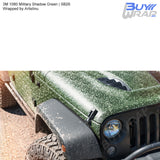 3m shadow military green textured