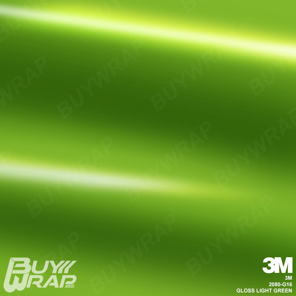 3M™ Wrap Film 2080 Autofolie G16 Gloss Light Green