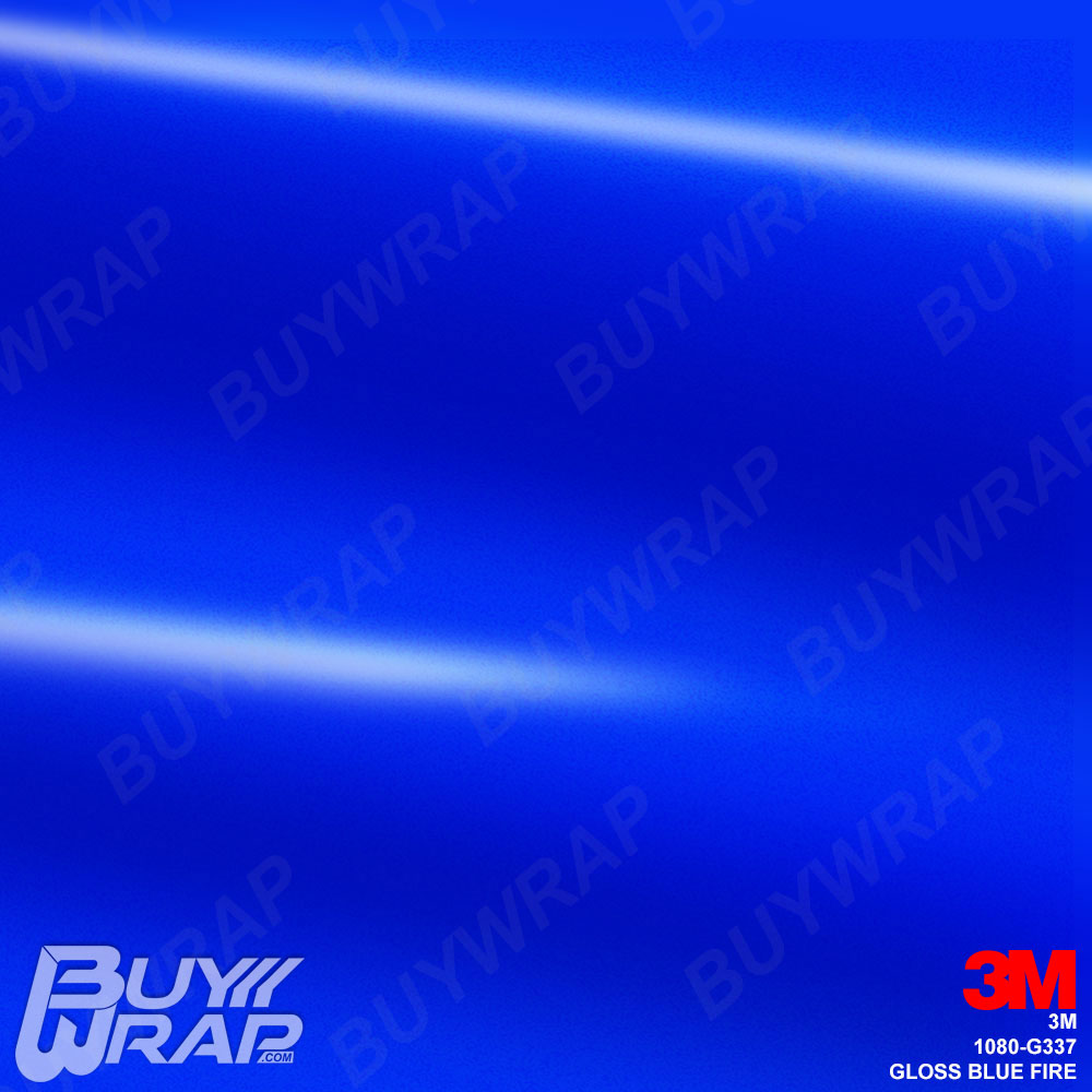 Gloss Blue Fire - 3M | BuyWrap.com
