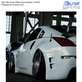 3m gloss white gold sparkle