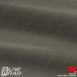 3m matte gray aluminum