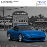 3m matte blue metallic
