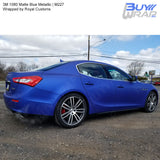 3m matte blue metallic