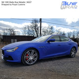 3m matte blue metallic