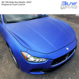 3m matte blue metallic