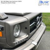 3m matte gray aluminum