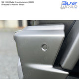 3m matte gray aluminum