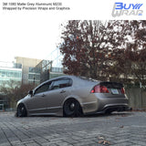 3m matte gray aluminum