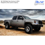 3m matte gray aluminum
