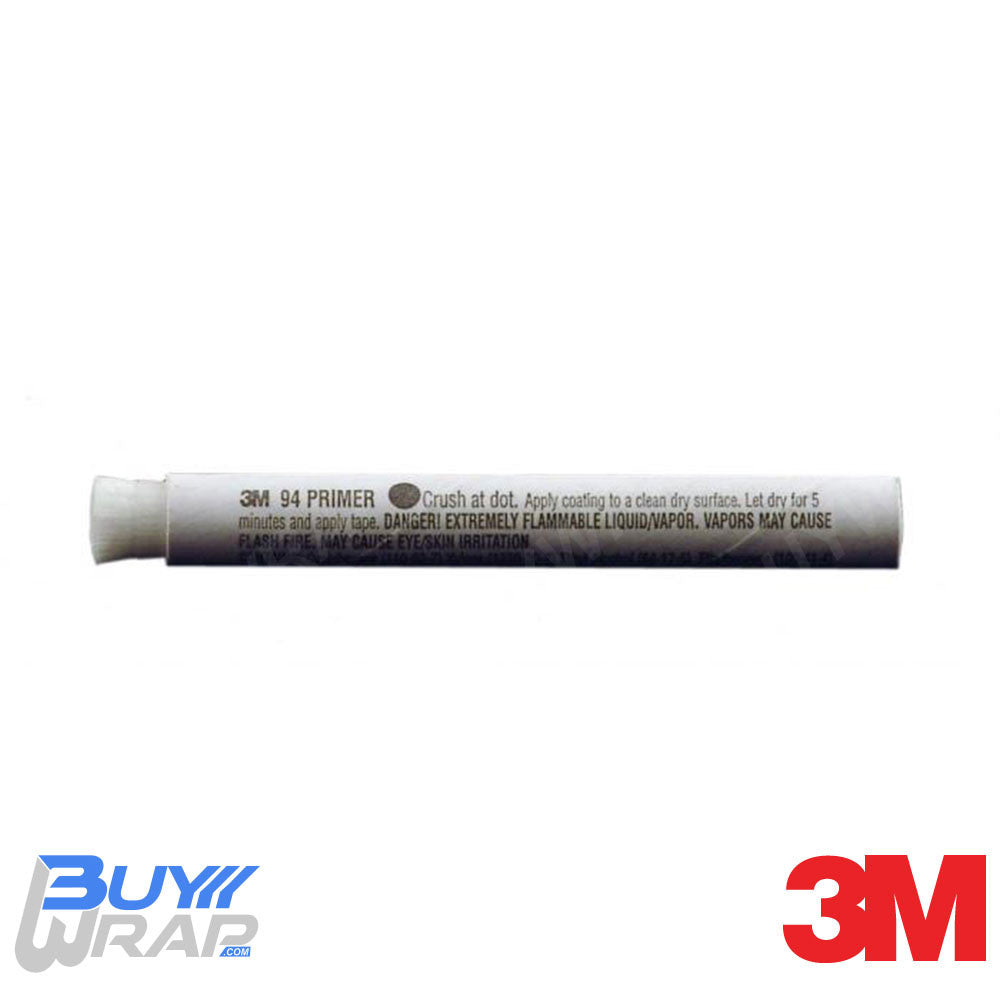 Glue 3M Primer 94. 2-sided adhesive to stick more firmly, not damage car  paint