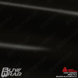 avery dennison brushed black metallic