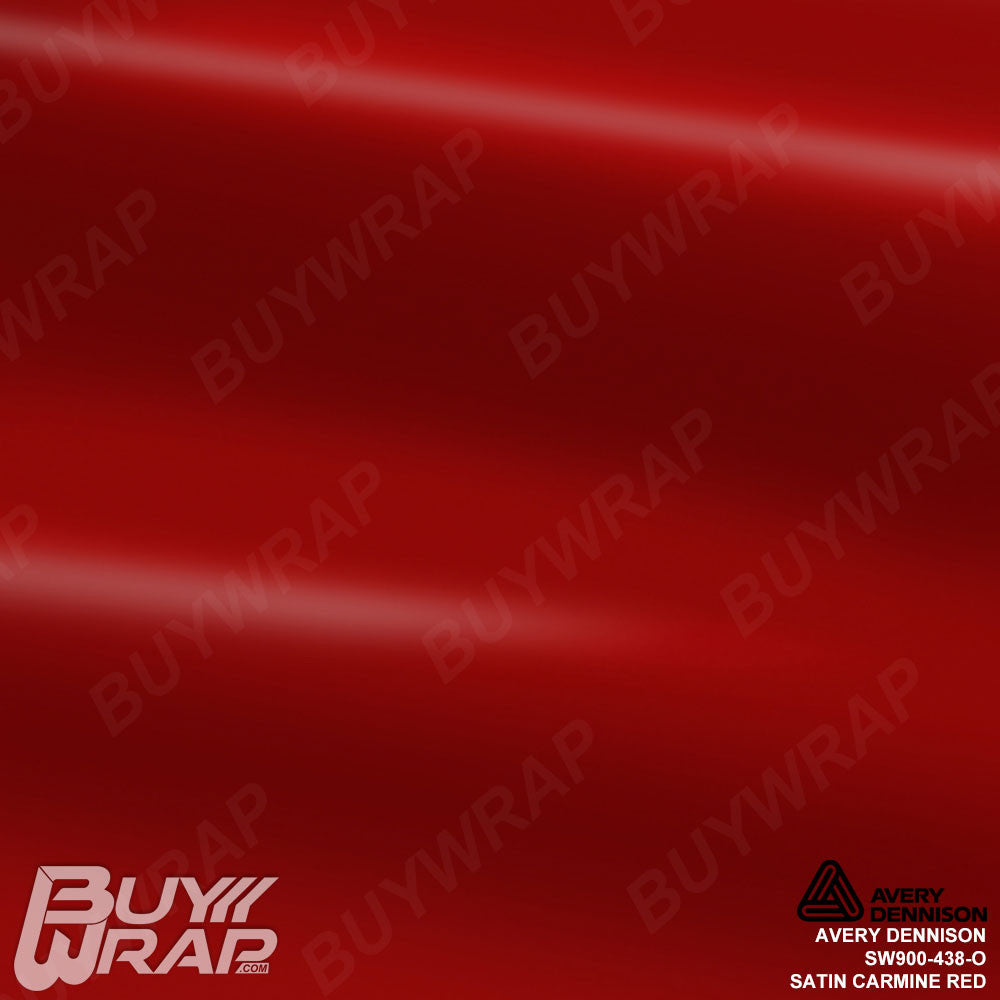 【carmine】 Satin Carmine Red - Avery Dennison | BuyWrap.com