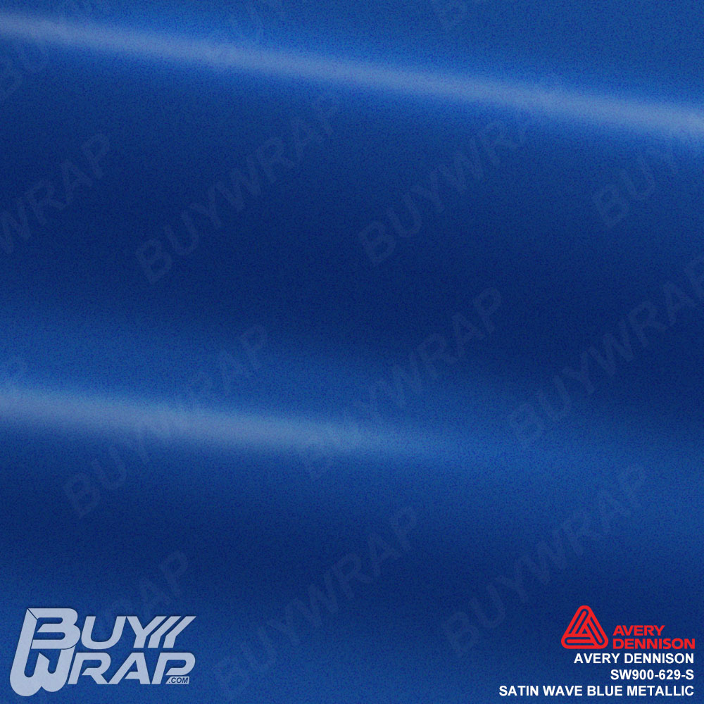 Satin Wave Blue Metallic - Avery Dennison | BuyWrap.com