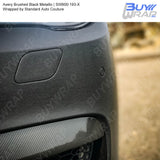 avery dennison brushed black metallic