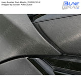 avery dennison brushed black metallic