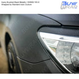 avery dennison brushed black metallic