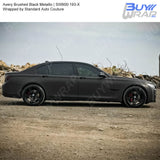 avery dennison brushed black metallic