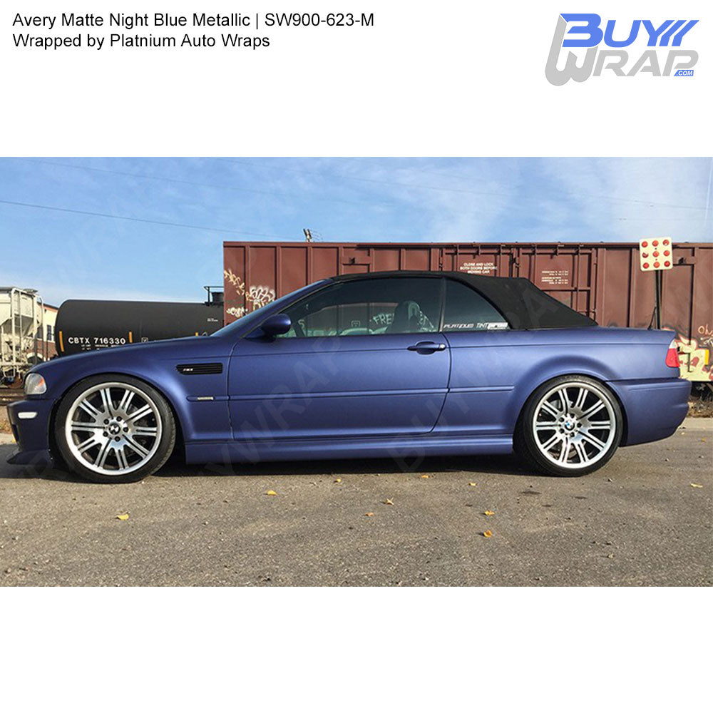 Matte Night Blue Metallic - Avery Dennison | BuyWrap.com