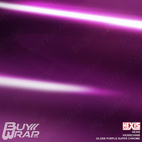 hexis gloss purple super chrome