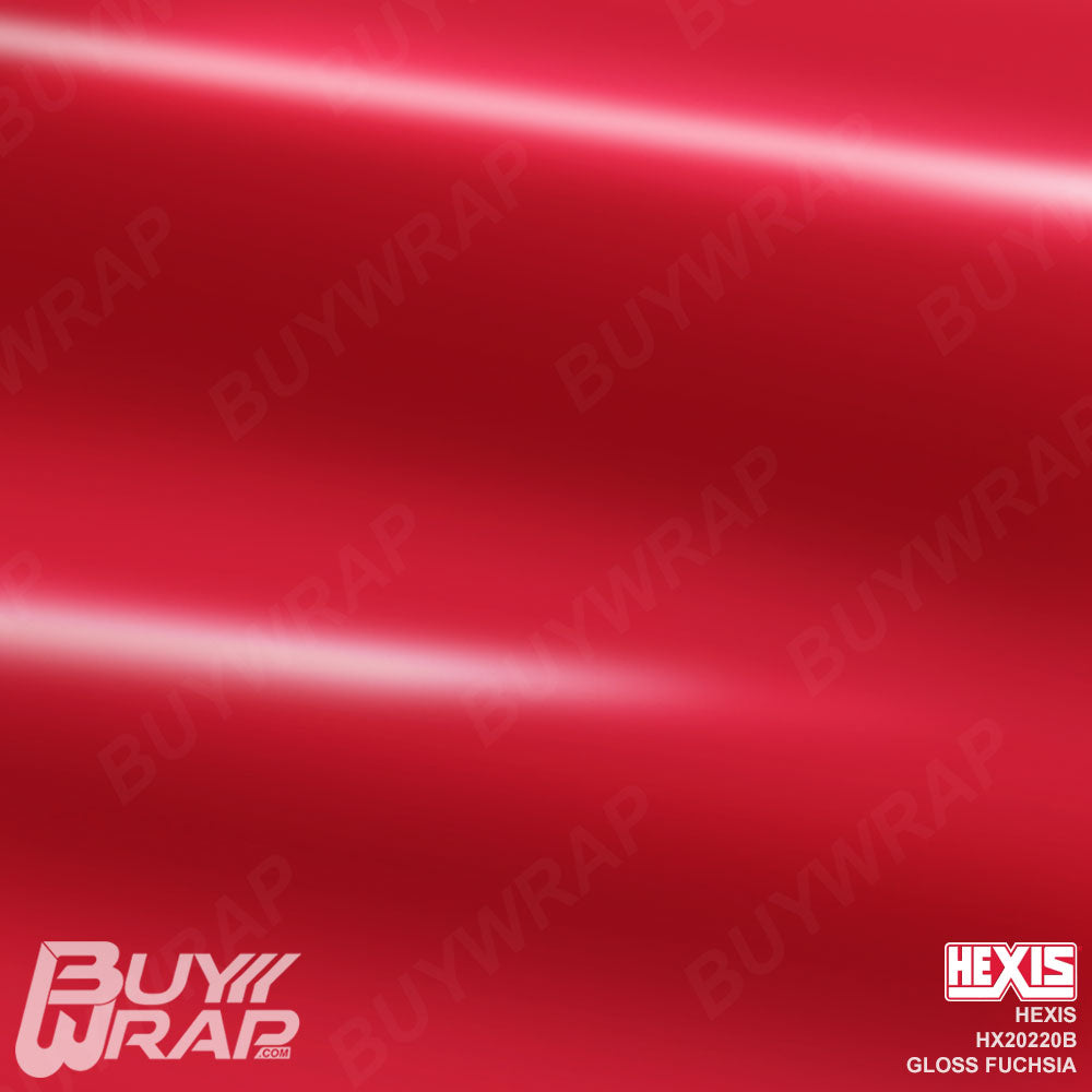 Hexis Gloss Candy Pink Vinyl Wrap | HX20PCAB