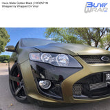 hexis matte golden black iridescent