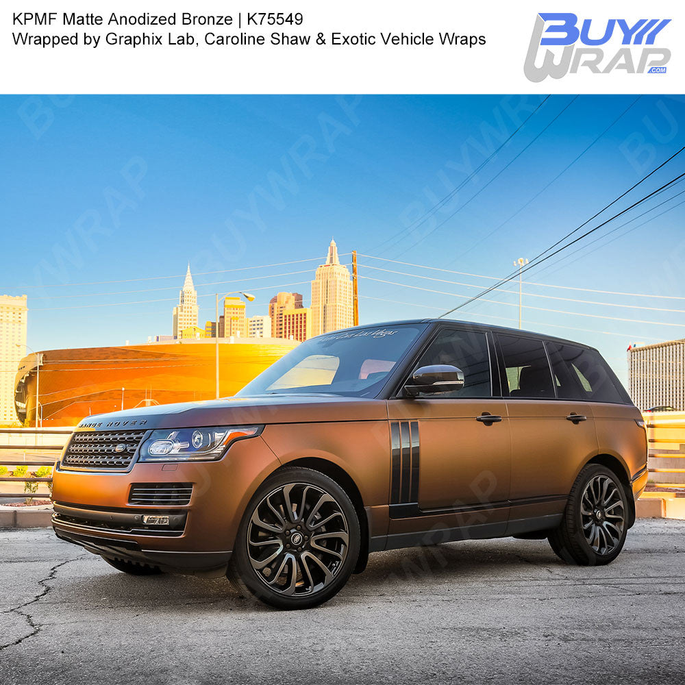 Matte Anodized Bronze - KPMF | BuyWrap.com