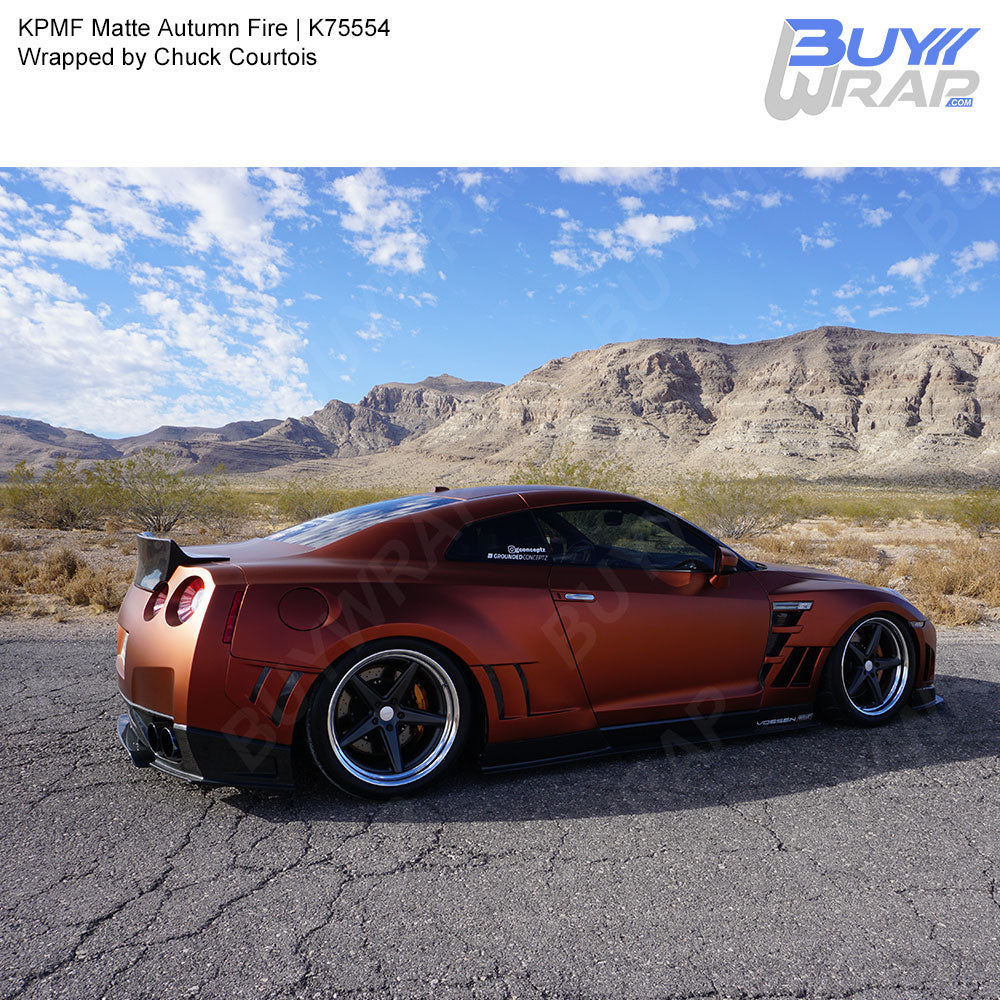 Matte Autumn Fire - KPMF | BuyWrap.com