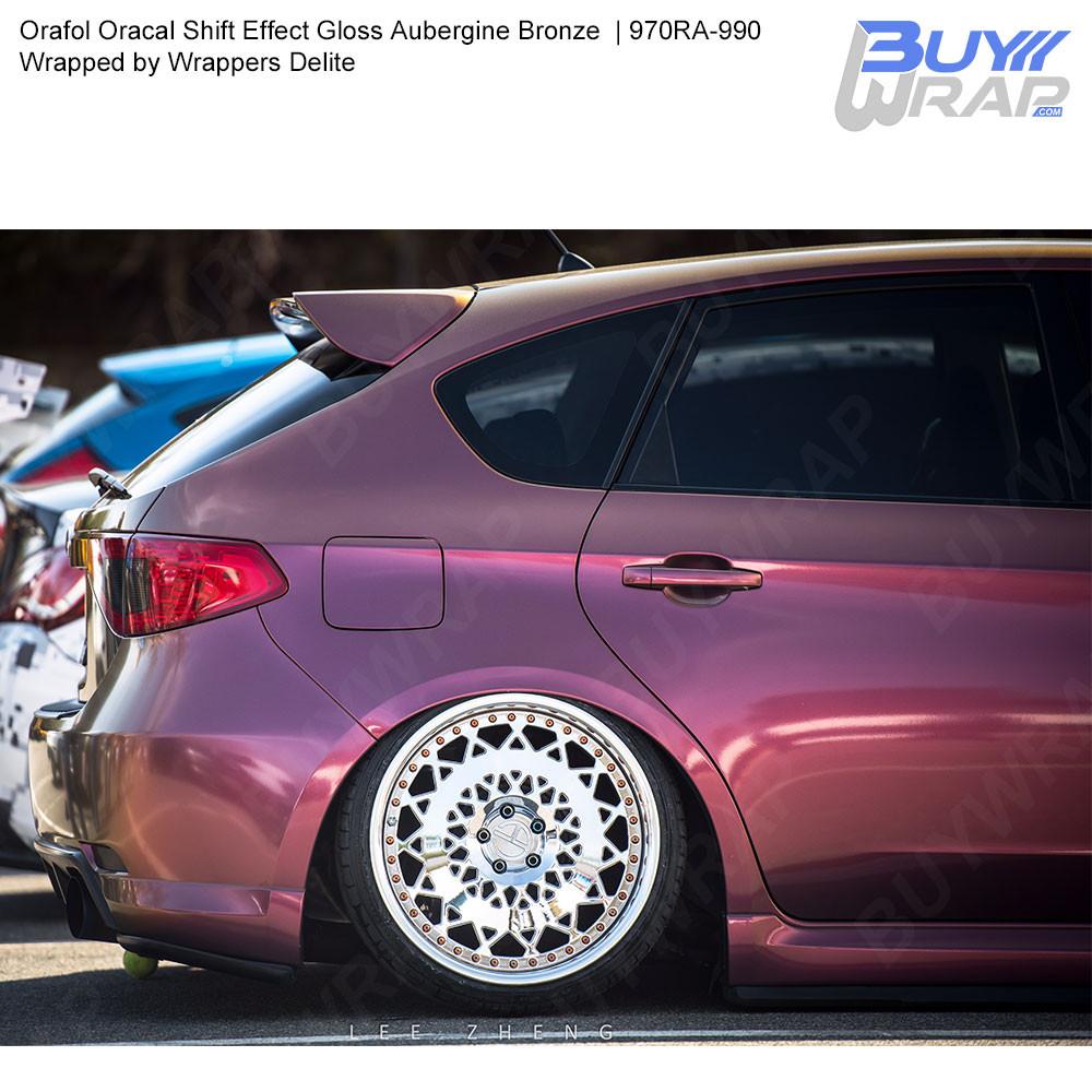 Gloss Aubergine Bronze - Orafol | BuyWrap.com