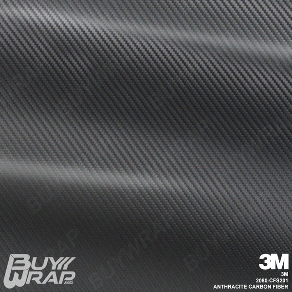 3M Wrap Film 2080 Autofolie Muster CFS201 Carbon Anthracite