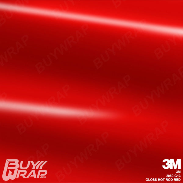 3M 2080-G13 Gloss Hotrod Red Car Wrap Folie