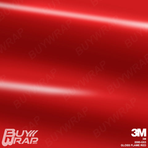3m gloss flame red