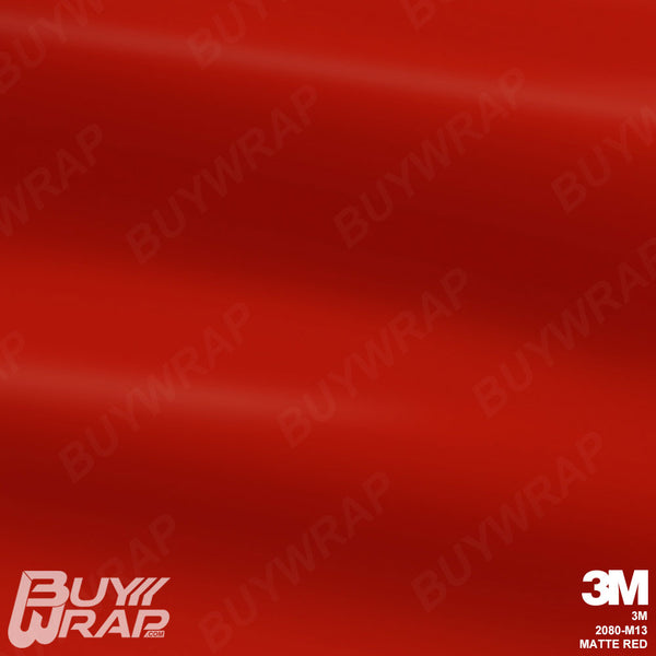 Matte Red - 3M | BuyWrap.com
