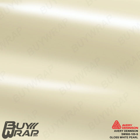 avery dennison gloss white pearl