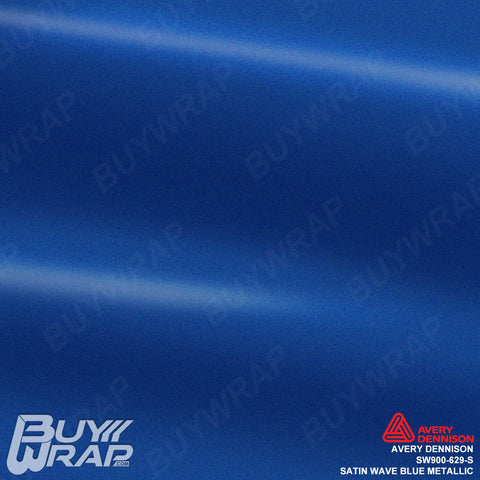 avery dennison satin wave blue metallic