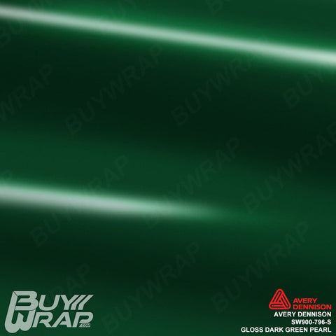 avery dennison gloss dark green pearl