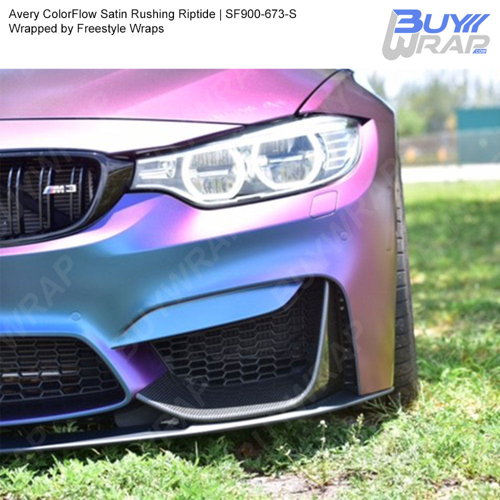Avery Color Rushing Riptide Satin Rushing Riptide - Avery Dennison | BuyWrap.com