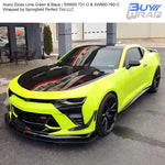 avery dennison gloss lime green