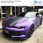 avery dennison matte purple metallic