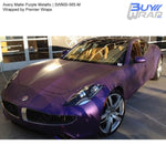 avery dennison matte purple metallic