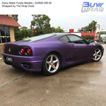 avery dennison matte purple metallic