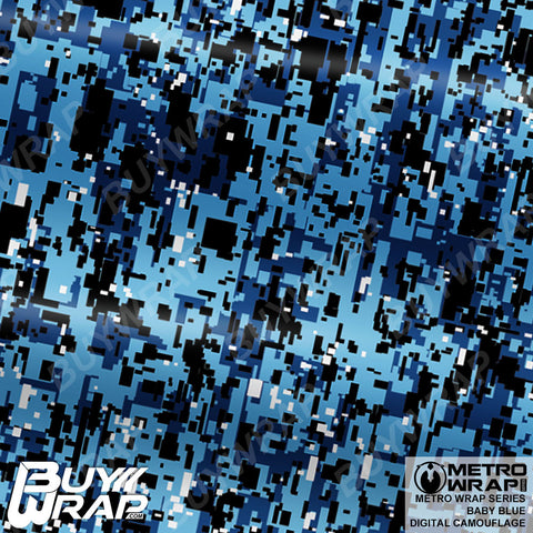 digital baby blue camouflage