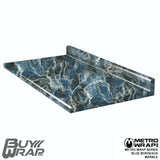 blue bordeaux marble