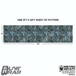 blue bordeaux marble
