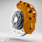 3m reflective dark yellow brake caliper vinyl wrap