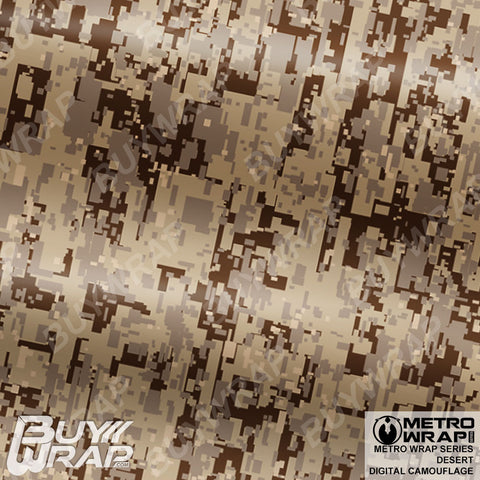 BROWN TAN Digital Camouflage Vinyl Car Wrap Camo Film Decal Sheet Roll —  Ripper Graphics