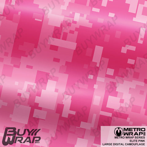 large digital elite pink camouflage