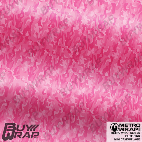 mini elite pink camouflage
