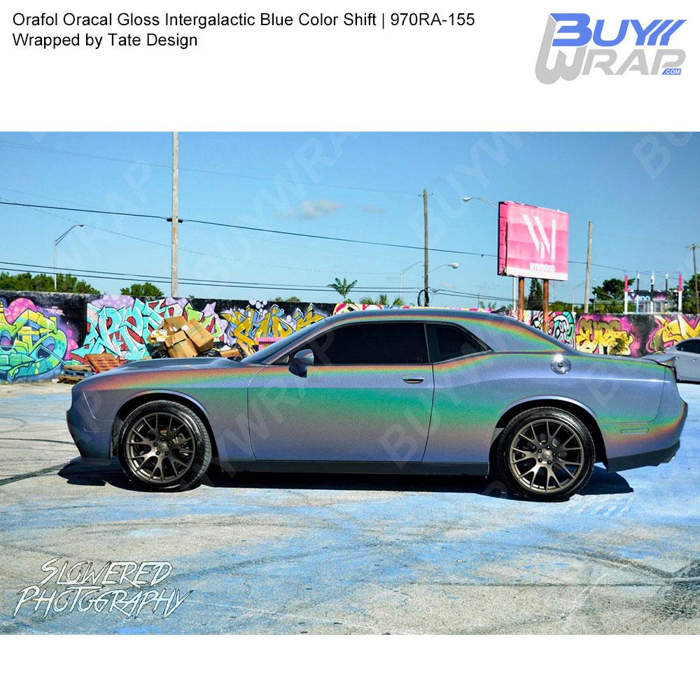 Orafol Gloss Intergalactic Blue Vinyl Wrap