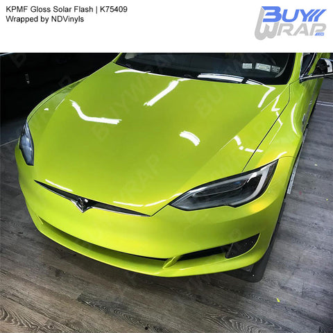 KPMF K75400 Gloss Perfect White Vinyl Wrap, K75444